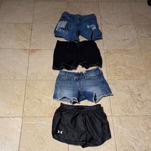 Under Armour Black Mesh Shorts